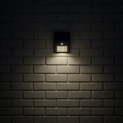 Luz LED Solar con Sensor de Movimiento – Reflector 30 LEDs para Exterior